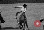 Standbild Rodeo Pendleton Oregon USA, 1955, aus Sekunde 35 historischem Filmmaterial Videoclip 65675071442