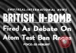 Image British bombe à hydrogène l'île Christmas, 1957, de la seconde 18 séquences d'archives historiques vidéo 65675071458