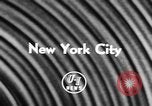 Image of model aircraft New York United States USA, 1957, second 3 stock footage video 65675071462