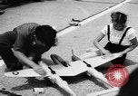 Image of model aircraft New York United States USA, 1957, second 7 stock footage video 65675071462