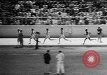 Image of track sports Compton California USA, 1957, second 36 stock footage video 65675071465