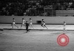 Image of track sports Compton California USA, 1957, second 40 stock footage video 65675071465