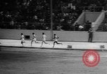 Image of track sports Compton California USA, 1957, second 43 stock footage video 65675071465