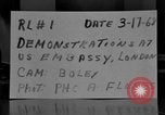 Image of demonstrations against Vietnam War London England United Kingdom, 1968, second 9 stock footage video 65675071476