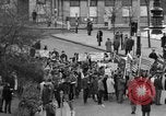 Image of demonstrations against Vietnam War London England United Kingdom, 1968, second 16 stock footage video 65675071476