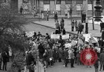 Image of demonstrations against Vietnam War London England United Kingdom, 1968, second 20 stock footage video 65675071476