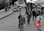 Image of demonstrations against Vietnam War London England United Kingdom, 1968, second 23 stock footage video 65675071476