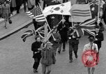 Image of demonstrations against Vietnam War London England United Kingdom, 1968, second 24 stock footage video 65675071476