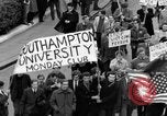 Image of demonstrations against Vietnam War London England United Kingdom, 1968, second 31 stock footage video 65675071476