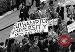 Image of demonstrations against Vietnam War London England United Kingdom, 1968, second 32 stock footage video 65675071476