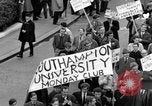 Image of demonstrations against Vietnam War London England United Kingdom, 1968, second 33 stock footage video 65675071476
