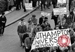Image of demonstrations against Vietnam War London England United Kingdom, 1968, second 35 stock footage video 65675071476