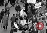 Image of demonstrations against Vietnam War London England United Kingdom, 1968, second 43 stock footage video 65675071476