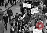 Image of demonstrations against Vietnam War London England United Kingdom, 1968, second 45 stock footage video 65675071476