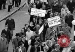 Image of demonstrations against Vietnam War London England United Kingdom, 1968, second 46 stock footage video 65675071476