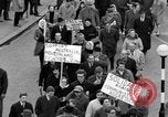 Image of demonstrations against Vietnam War London England United Kingdom, 1968, second 49 stock footage video 65675071476