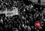 Image of demonstrations against Vietnam War London England United Kingdom, 1968, second 55 stock footage video 65675071476