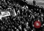 Image of demonstrations against Vietnam War London England United Kingdom, 1968, second 60 stock footage video 65675071476