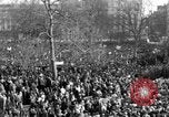 Image of British demonstrate against American involvement in Vietnam London England United Kingdom, 1968, second 7 stock footage video 65675071477