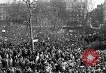Image of British demonstrate against American involvement in Vietnam London England United Kingdom, 1968, second 10 stock footage video 65675071477