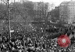Image of British demonstrate against American involvement in Vietnam London England United Kingdom, 1968, second 13 stock footage video 65675071477