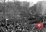 Image of British demonstrate against American involvement in Vietnam London England United Kingdom, 1968, second 14 stock footage video 65675071477