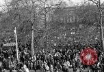 Image of British demonstrate against American involvement in Vietnam London England United Kingdom, 1968, second 18 stock footage video 65675071477