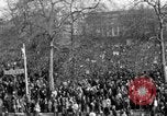 Image of British demonstrate against American involvement in Vietnam London England United Kingdom, 1968, second 19 stock footage video 65675071477
