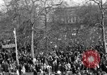 Image of British demonstrate against American involvement in Vietnam London England United Kingdom, 1968, second 20 stock footage video 65675071477