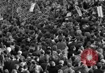 Image of British demonstrate against American involvement in Vietnam London England United Kingdom, 1968, second 36 stock footage video 65675071477