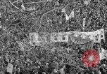 Image of British demonstrate against American involvement in Vietnam London England United Kingdom, 1968, second 43 stock footage video 65675071477