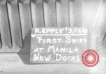 Image nouveau dock Manille Philippines, 1945, de la seconde 1 séquences d'archives historiques vidéo 65675071479