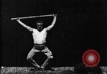 Image of Athlete exercising West Orange New Jersey USA, 1894, second 5 stock footage video 65675071487