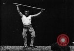 Image of Athlete exercising West Orange New Jersey USA, 1894, second 8 stock footage video 65675071487