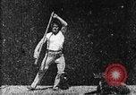 Image of Athlete exercising West Orange New Jersey USA, 1894, second 14 stock footage video 65675071487