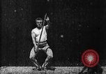 Image of Athlete exercising West Orange New Jersey USA, 1894, second 19 stock footage video 65675071487