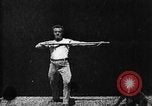 Image of Athlete exercising West Orange New Jersey USA, 1894, second 20 stock footage video 65675071487