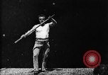 Image of Athlete exercising West Orange New Jersey USA, 1894, second 26 stock footage video 65675071487