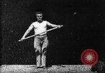 Image of Athlete exercising West Orange New Jersey USA, 1894, second 28 stock footage video 65675071487