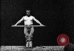 Image of Athlete exercising West Orange New Jersey USA, 1894, second 29 stock footage video 65675071487