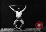 Image of Athlete exercising West Orange New Jersey USA, 1894, second 30 stock footage video 65675071487