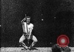 Image of Athlete exercising West Orange New Jersey USA, 1894, second 31 stock footage video 65675071487