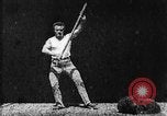 Image of Athlete exercising West Orange New Jersey USA, 1894, second 32 stock footage video 65675071487