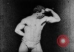 Image of Eugen Sandow West Orange New Jersey USA, 1894, second 14 stock footage video 65675071488