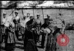 Image of fictional recreation of Mary Queen Scots death West Orange New Jersey USA, 1895, second 1 stock footage video 65675071506