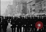 Image of Buffalo New York Police Department on parade Buffalo New York USA, 1897, second 24 stock footage video 65675071529