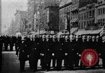 Image of Buffalo New York Police Department on parade Buffalo New York USA, 1897, second 33 stock footage video 65675071529