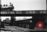 Standbild Kreuzung Bahnlinien United States USA, 1897, aus Sekunde 21 historischem Filmmaterial Videoclip 65675071538