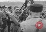 Image of Adolf Hitler in Nazi rally at Zeppelin Field in Nuremberg Germany, 1933, second 5 stock footage video 65675071551