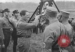 Image of Adolf Hitler in Nazi rally at Zeppelin Field in Nuremberg Germany, 1933, second 8 stock footage video 65675071551